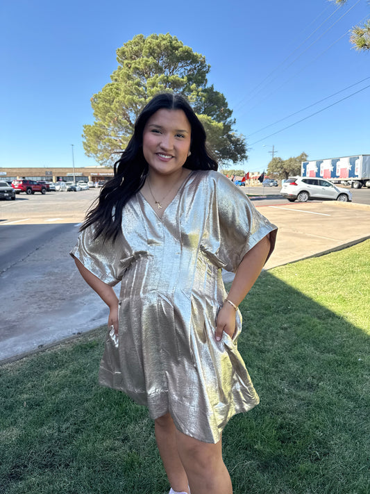 Champagne Spark Dress