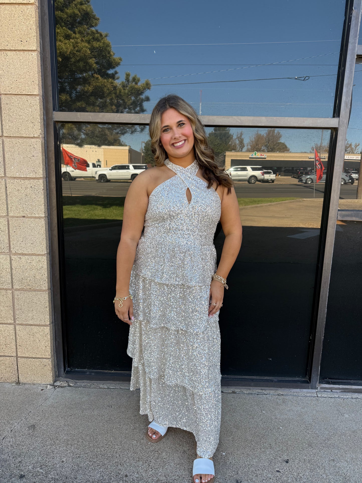 The Starlight Tier Dress