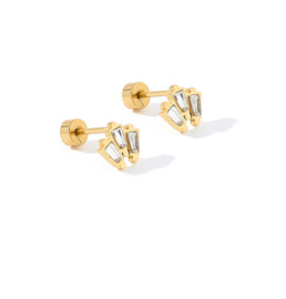 Demi Studs - Screwback Earrings