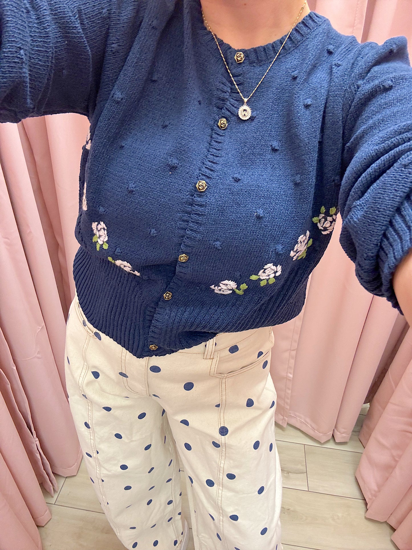 Rose Reverie Knit Cardigan