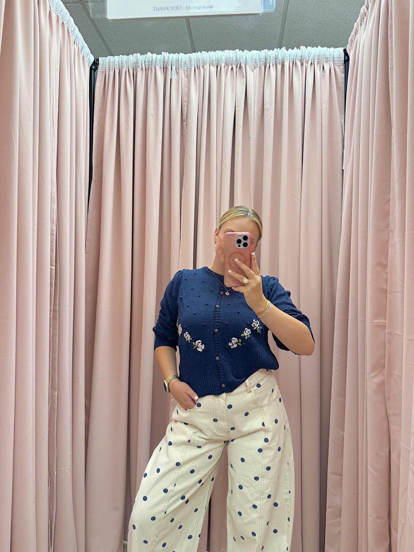 Rose Reverie Knit Cardigan