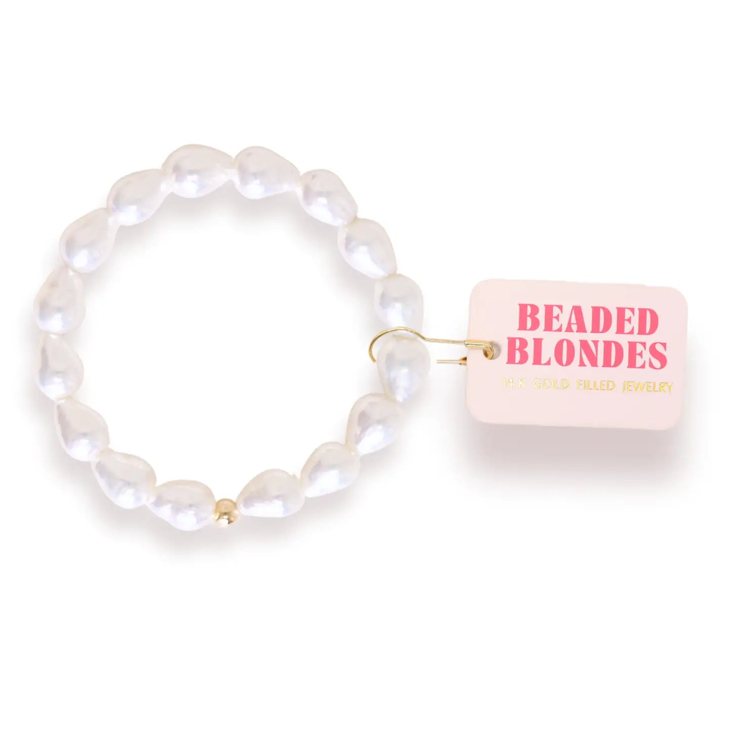 Bella Pearl Bracelet - Beaded Blondes - Torque Fashion