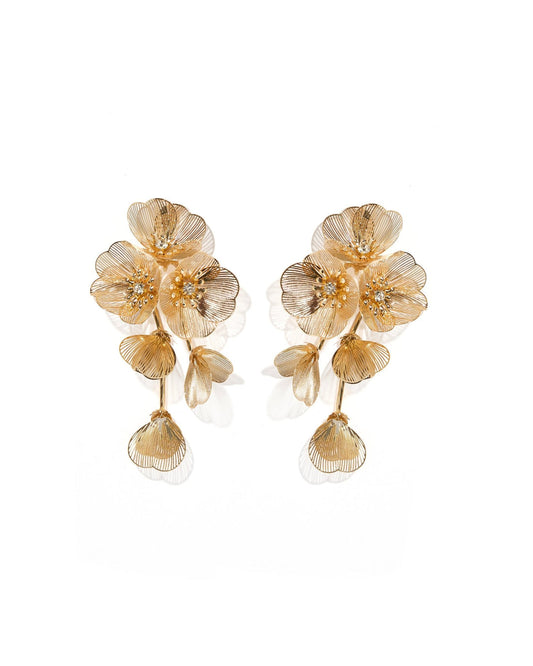 Linny Co. - Audrey Flower Statement Earring