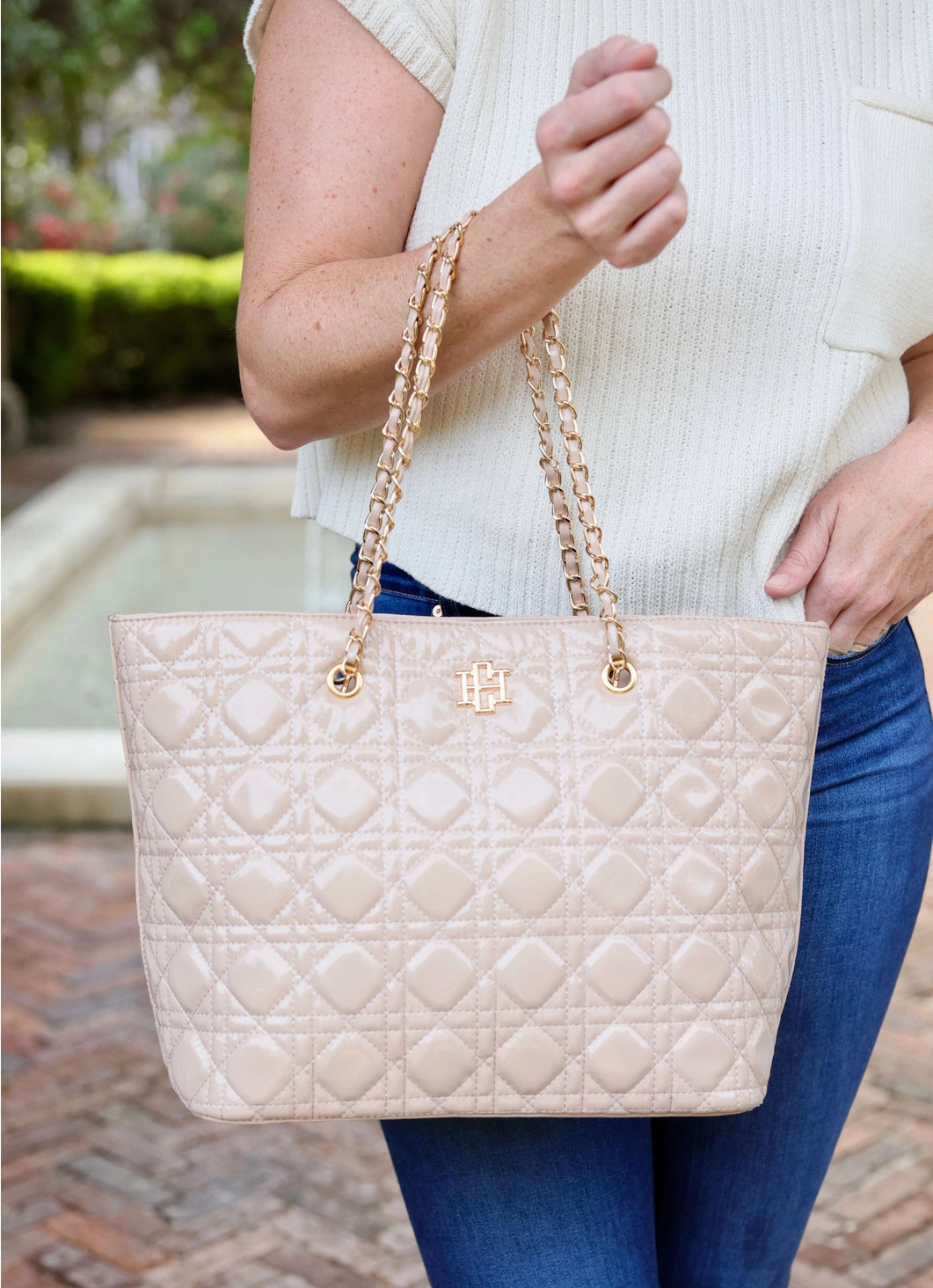 Quentin Quilted Tote Bag