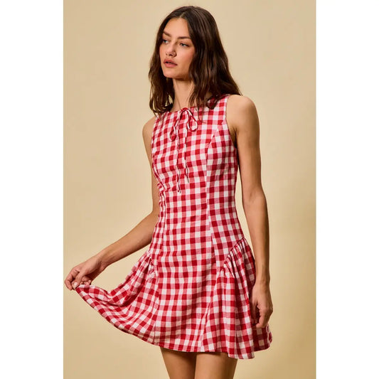 Sweet Gingham Dress