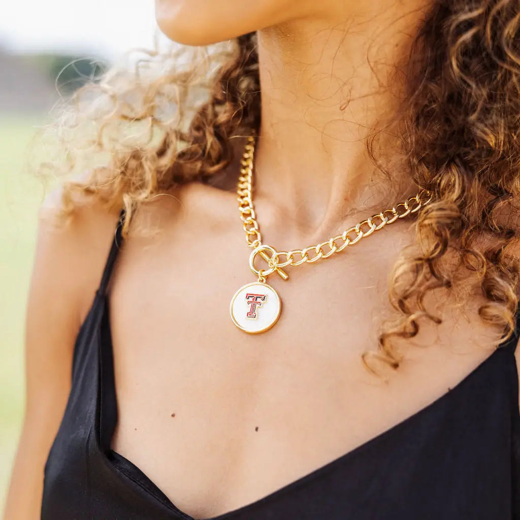 Texas Tech Logo Necklace