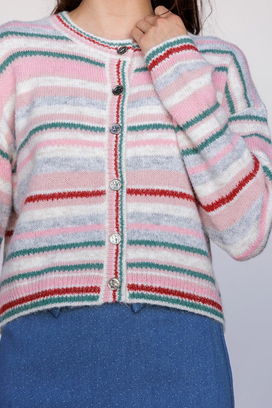 Falling Colors Knit Cardigan