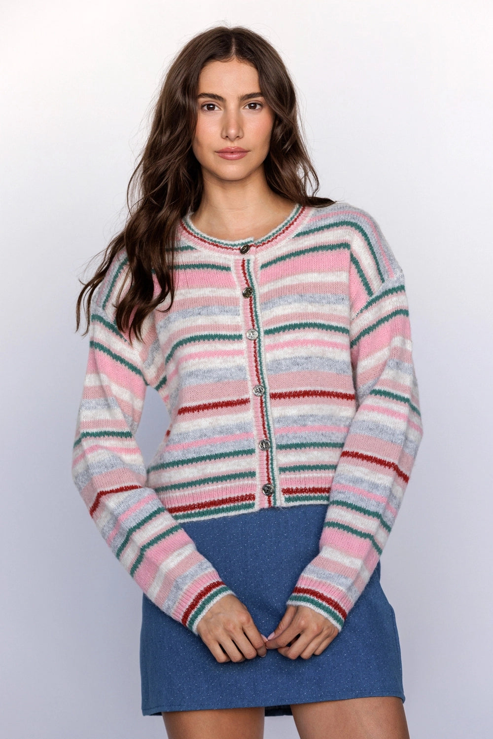Falling Colors Knit Cardigan