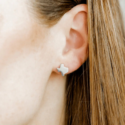 Screwback Stud Earrings - Big Texas Silver