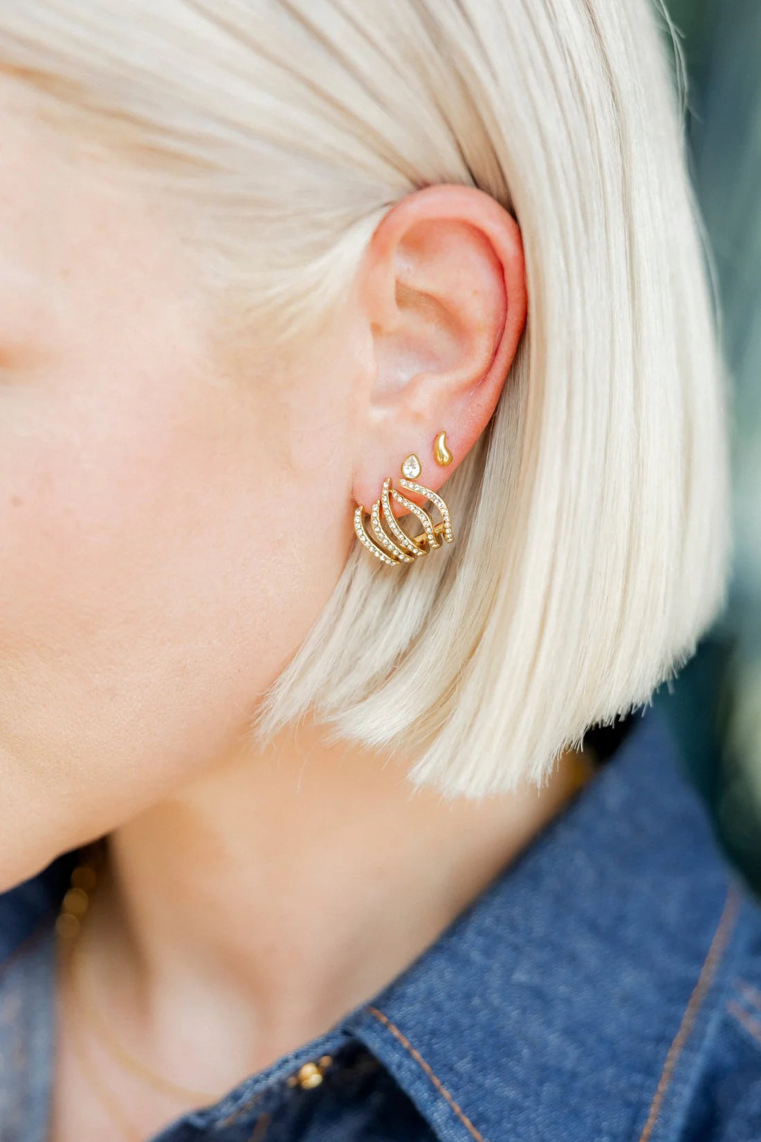 Linny Co. - Emory Statement Earrings