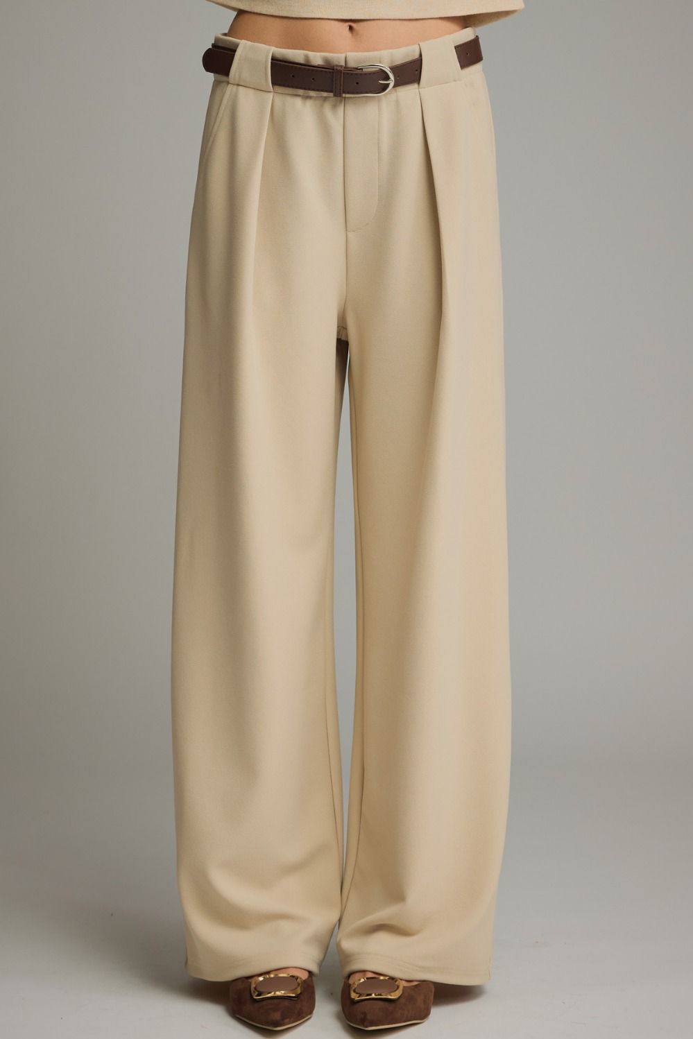 Timeless Taupe Trousers