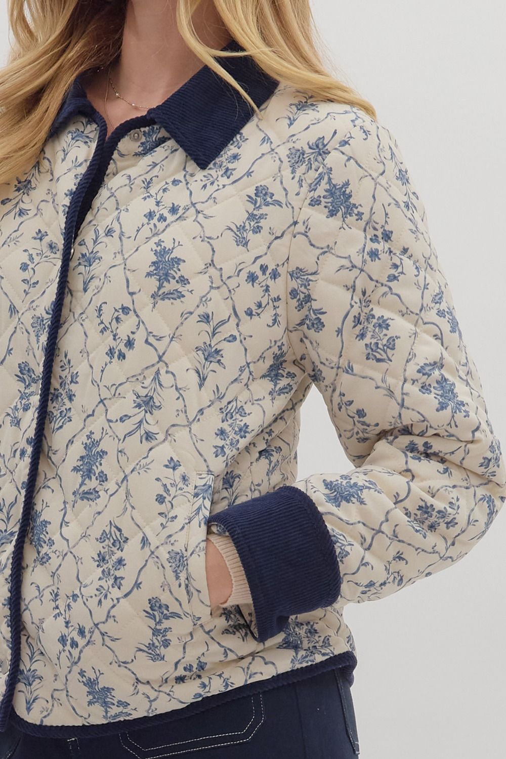 Wildflower Trails Quilted Jacket