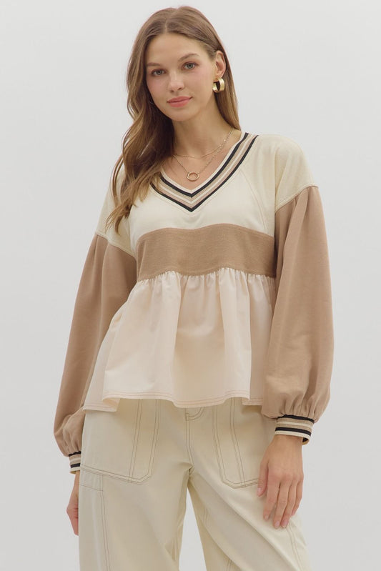 The Block Party Blouse