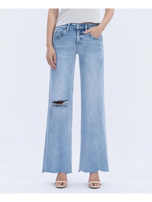 Vervet Ravishing High Rise, Wide Leg Jeans