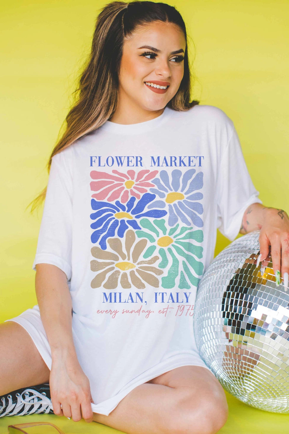 Flower Market Graphic Tee