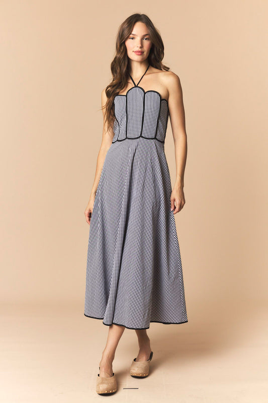 Gingham Grace Dress