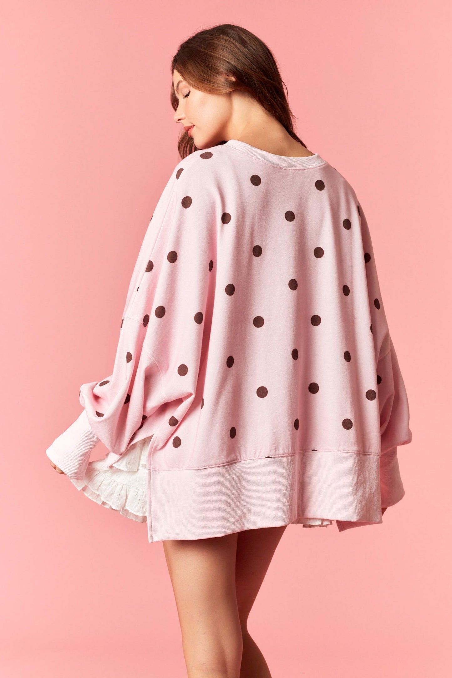 Polka Pop Pullover - Torque Fashion