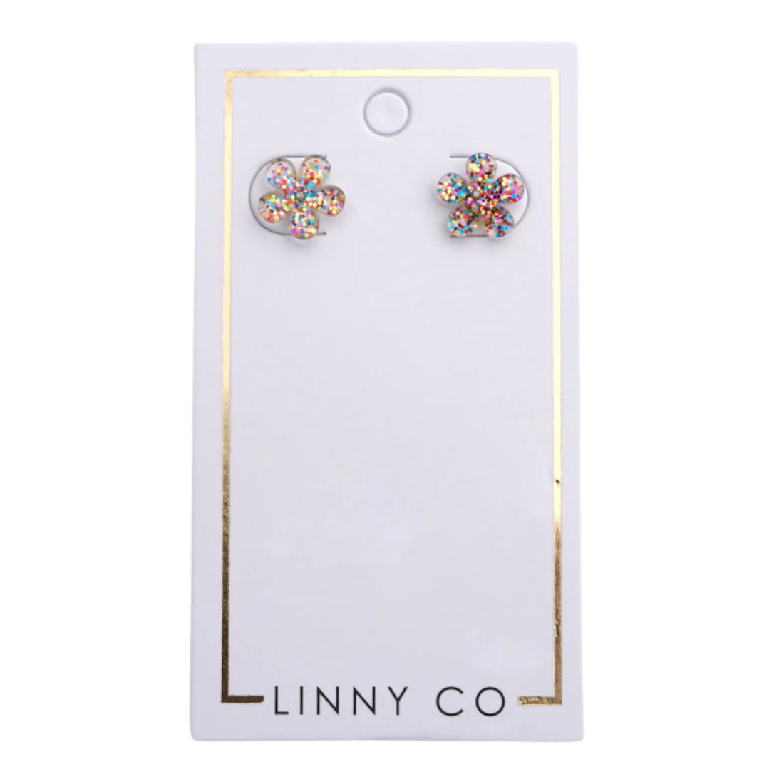 Jenna Studs - Multi Glitter