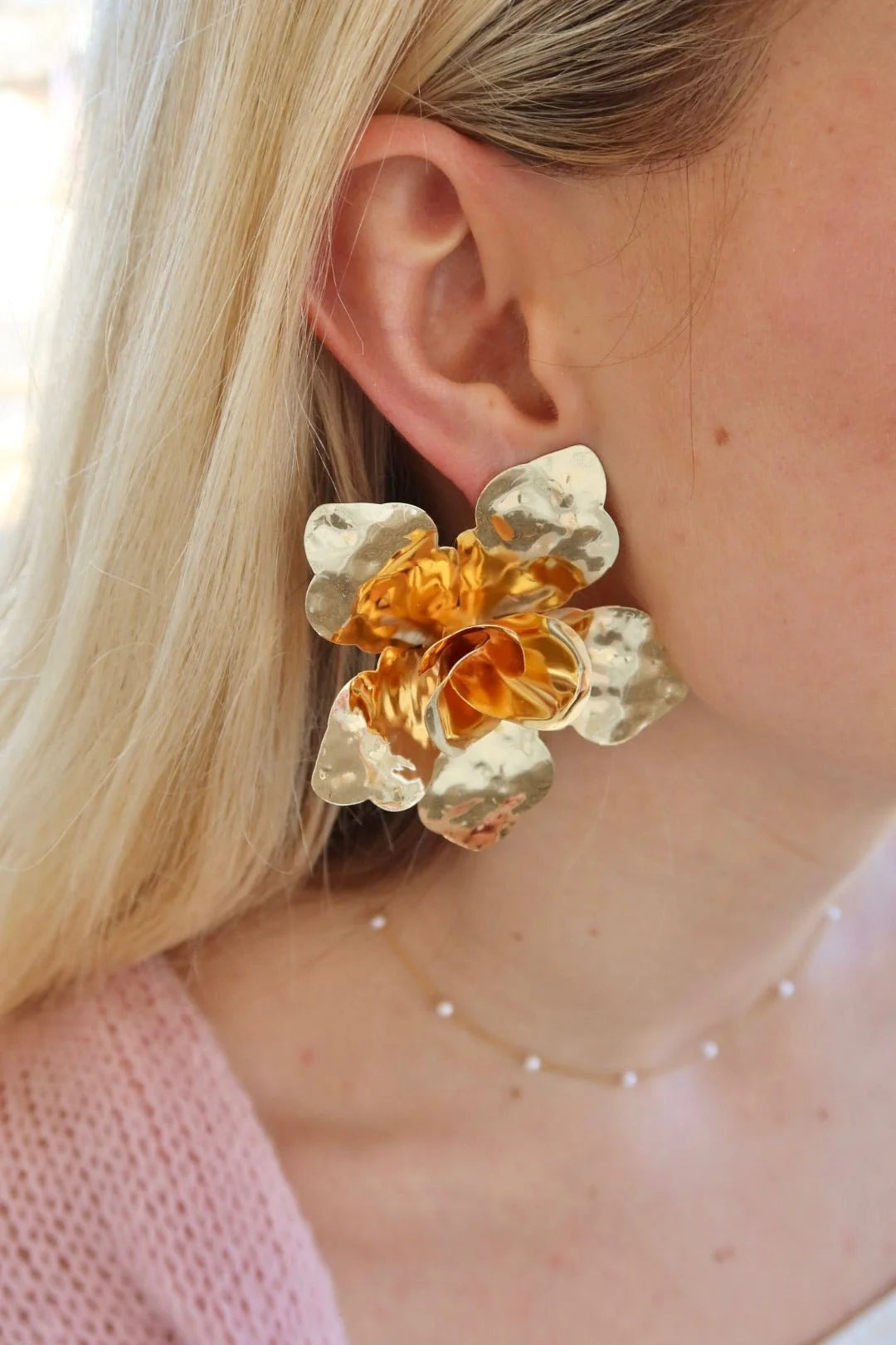 Linny Co. - Maxine Statement Earrings Gold