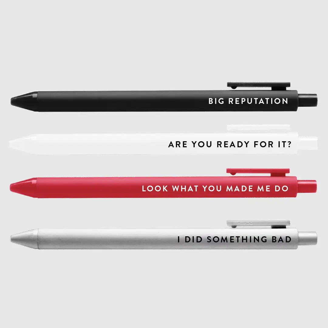 Reputation Gel Pen Set