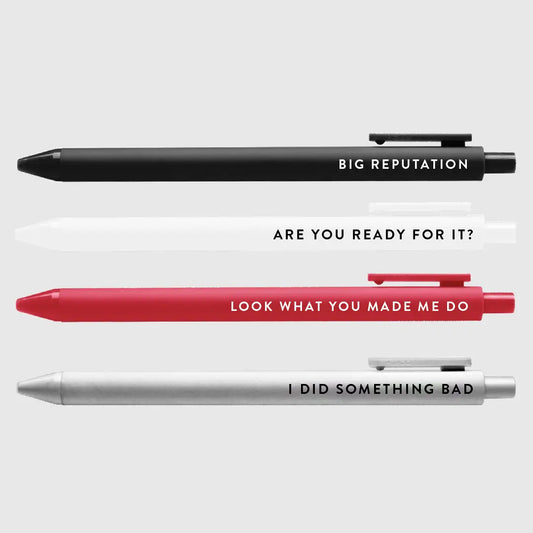 Reputation Gel Pen Set