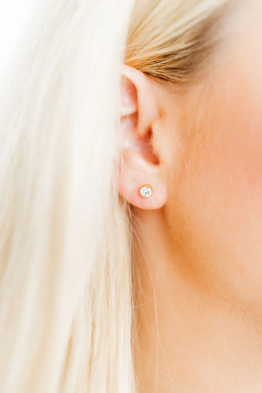 Juliet Studs - Screwback Earrings