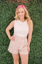 The Harlow Printed Shorts