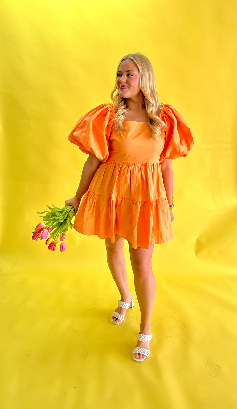 Orange Blossoms Dress