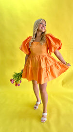 Orange Blossoms Dress